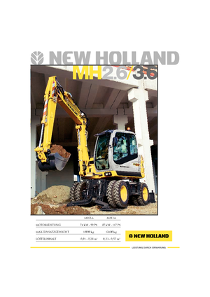 Bageri na kotačima New Holland MH 2.6