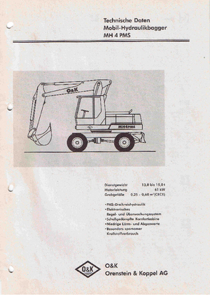 Bageri na kotačima O&K MH 4 PMS