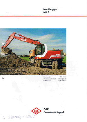 Bageri na kotačima O&K MH 5