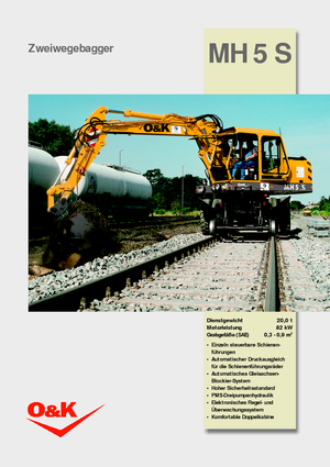 Bageri na kotačima O&K MH 5 S - A4