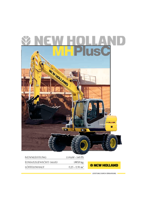 Bageri na kotačima New Holland MH Plus C