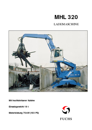 Rukovanje materijalom Fuchs MHL 320