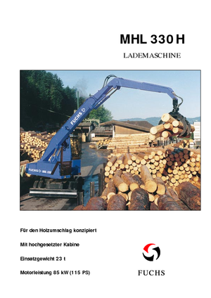 Rukovanje materijalom Fuchs MHL 330 H