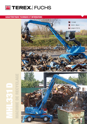 Rukovanje materijalom Terex-Fuchs MHL 331 D