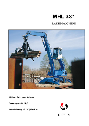 Rukovanje materijalom Fuchs MHL 331