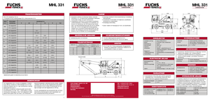 Rukovanje materijalom Terex-Fuchs MHL 331