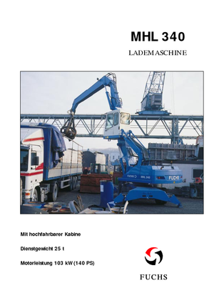 Rukovanje materijalom Fuchs MHL 340