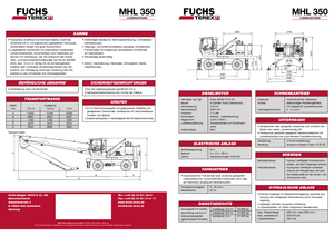 Rukovanje materijalom Terex-Fuchs MHL 350