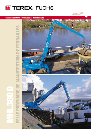 Rukovanje materijalom Terex-Fuchs MHL 380 D