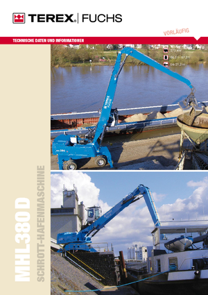 Rukovanje materijalom Terex-Fuchs MHL 380 D