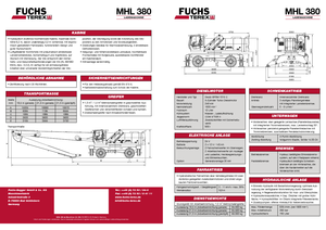 Rukovanje materijalom Terex-Fuchs MHL 380