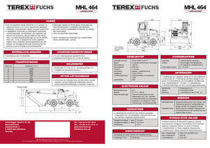 Rukovanje materijalom Terex-Fuchs MHL 464