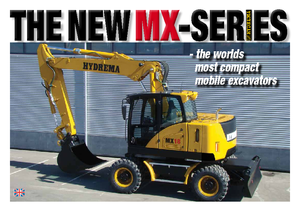 Bageri na kotačima Hydrema MX 16