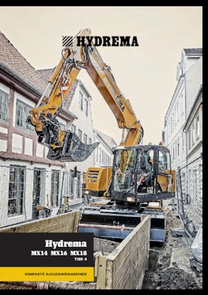 Bageri na kotačima Hydrema MX 14