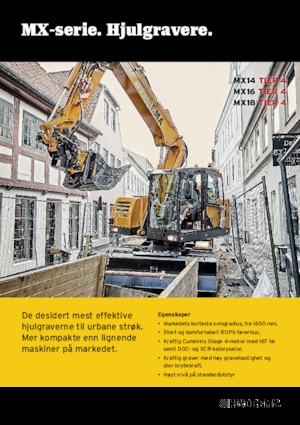 Bageri na kotačima Hydrema MX 14