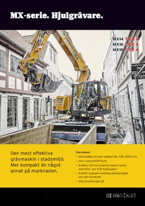 Bageri na kotačima Hydrema MX 14