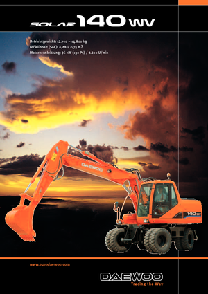Bageri na kotačima Doosan Solar 140 W-V