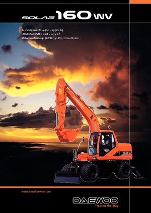 Bageri na kotačima Doosan Solar 160 W-V