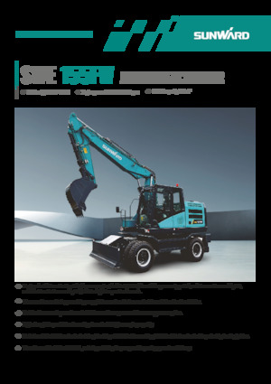 Bageri na kotačima Sunward SWE155FW 2-PB