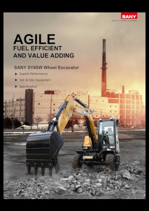 Bageri na kotačima Sany SY65W