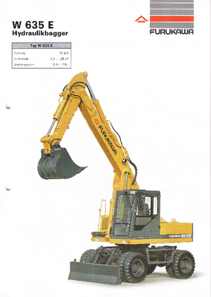 Bageri na kotačima Furukawa W 635 E