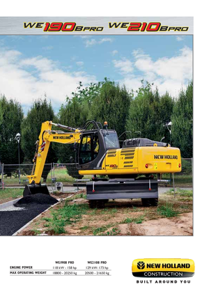 Bageri na kotačima New Holland WE190B pro