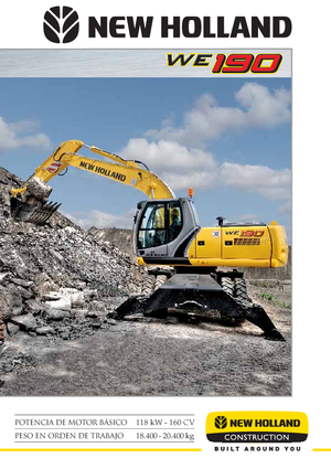 Bageri na kotačima New Holland WE 190