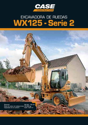 Bageri na kotačima Case WX 125 S-3