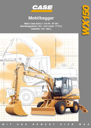 Bageri na kotačima Case WX 150