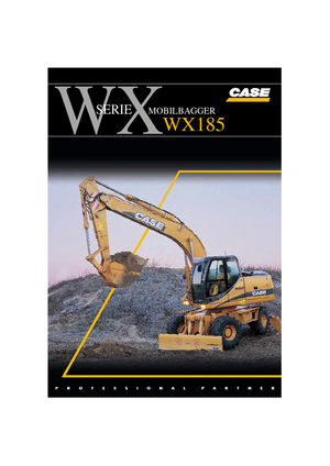 Bageri na kotačima Case WX 185 P 2 AL