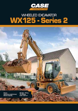 Bageri na kotačima Case WX125 S-2