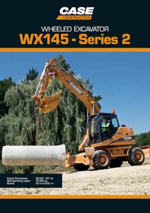 Bageri na kotačima Case WX145 S-3