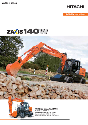 Bageri na kotačima Hitachi ZX 140 W 5