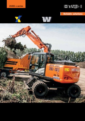 Bageri na kotačima Hitachi ZX140W-6