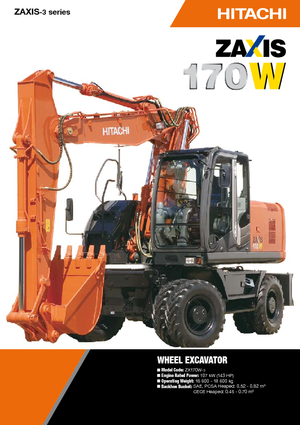 Bageri na kotačima Hitachi ZX 170 W-3