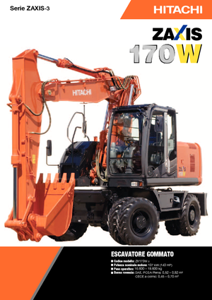 Bageri na kotačima Hitachi ZX 170 W-3