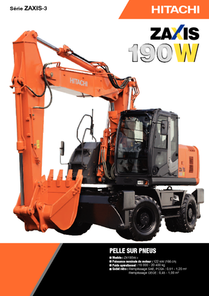 Bageri na kotačima Hitachi ZX 190 W 3