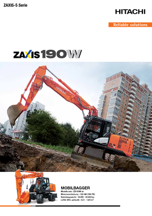 Bageri na kotačima Hitachi ZX190W-5