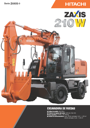 Bageri gusjeničari Hitachi ZX 210 W 3