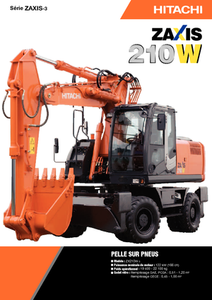 Bageri gusjeničari Hitachi ZX 210 W 3