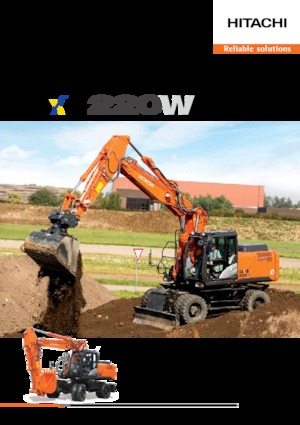 Bageri gusjeničari Hitachi ZX220W-5B