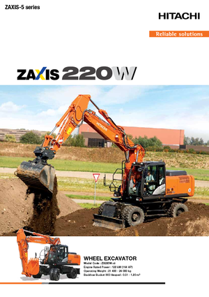 Bageri gusjeničari Hitachi ZX220W-5B