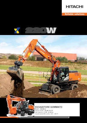 Bageri gusjeničari Hitachi ZX220W-5B