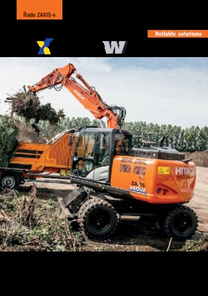 Bageri na kotačima Hitachi ZX140W-6