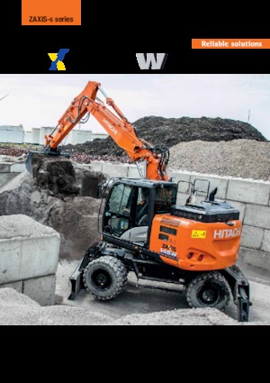 Bageri na kotačima Hitachi ZX145W-6