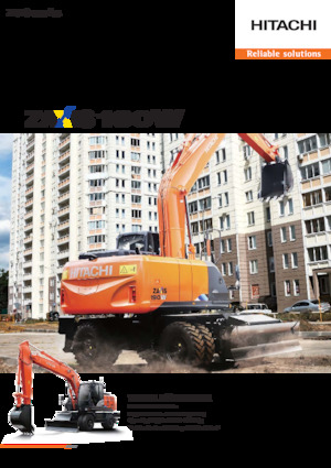 Bageri na kotačima Hitachi ZX190W-5A