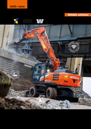 Bageri na kotačima Hitachi ZX220W-7