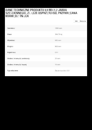 Žlice utovarivača na kotačima Caterpillar 0,9 m3