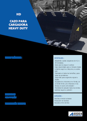 Žlice utovarivača na kotačima Arden L71HD