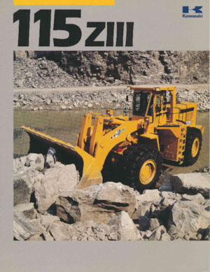 Utovarivači na kotačima Kawasaki 115Z III